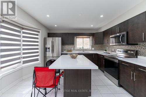 4508 Shuttleworth Drive, Niagara Falls, ON - Indoor Photo Showing Kitchen With Stainless Steel Kitchen With Upgraded Kitchen