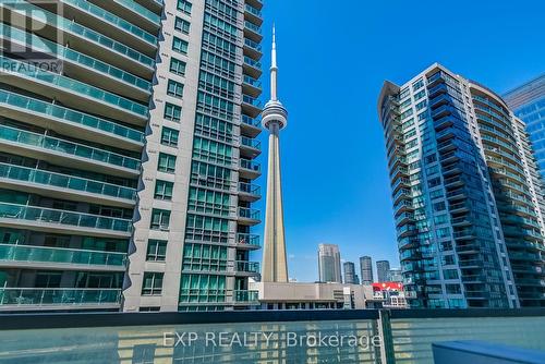 1406 - 12 York Street, Toronto (Waterfront Communities), ON - Outdoor With Balcony With Facade