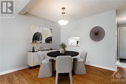 virtually staged. - 1985 Stonehenge Crescent, Ottawa, ON - Indoor Photo Showing Dining Room