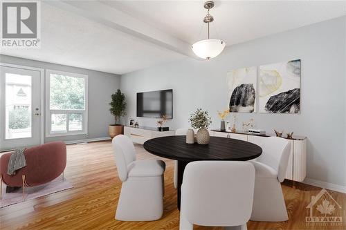 virtually staged. - 1985 Stonehenge Crescent, Ottawa, ON - Indoor Photo Showing Dining Room