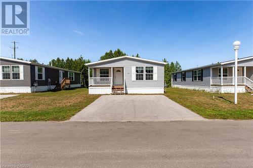 332 6Th Concession Unit# 62, Port Elgin, ON - Outdoor With Deck Patio Veranda With Facade