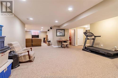 1199 Regency Crescent, Lakeshore, ON - Indoor Photo Showing Gym Room