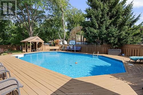 1537 Rosati, Lasalle, ON - Outdoor With Deck Patio Veranda With Backyard