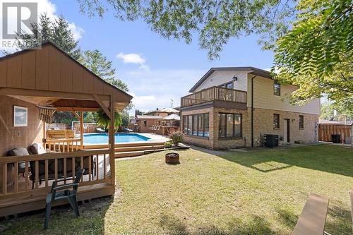 1537 Rosati, Lasalle, ON - Outdoor With Deck Patio Veranda With Exterior