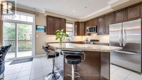 2018 Lushes Avenue, Mississauga, ON - Indoor Photo Showing Kitchen With Stainless Steel Kitchen With Upgraded Kitchen