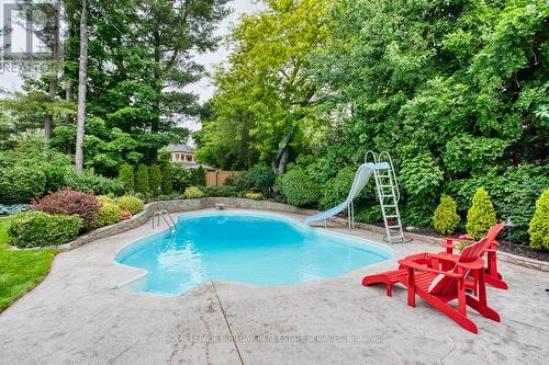 4173 Corrine Court, Burlington (Shoreacres), ON - Outdoor With In Ground Pool With Backyard