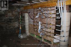 Services in basement - 