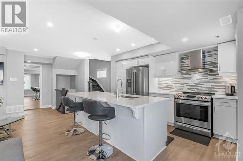 804 Mikinak Road, Ottawa, ON - Indoor Photo Showing Kitchen With Stainless Steel Kitchen With Upgraded Kitchen