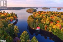 Rapids & Community of Port Sydney around Mary Lake - 