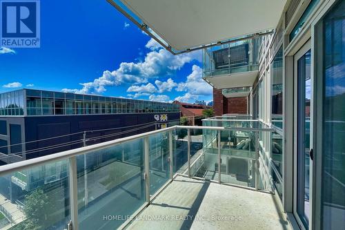 544 - 150 Logan Avenue, Toronto (South Riverdale), ON - Outdoor With Balcony With Exterior