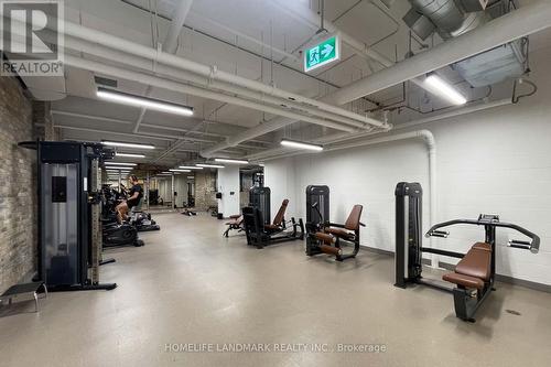 544 - 150 Logan Avenue, Toronto (South Riverdale), ON - Indoor Photo Showing Gym Room