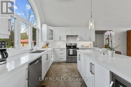 328 Bear Road, Georgina Islands, ON - Indoor Photo Showing Kitchen With Double Sink