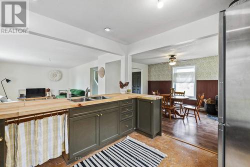 1614 County 1 Road, Greater Napanee, ON - Indoor Photo Showing Kitchen With Double Sink