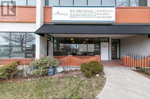 1445 Ouellette Unit# Loft 2, Windsor, ON - Outdoor