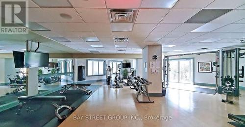 1117 - 10 Bloorview Place, Toronto (Don Valley Village), ON - Indoor Photo Showing Gym Room