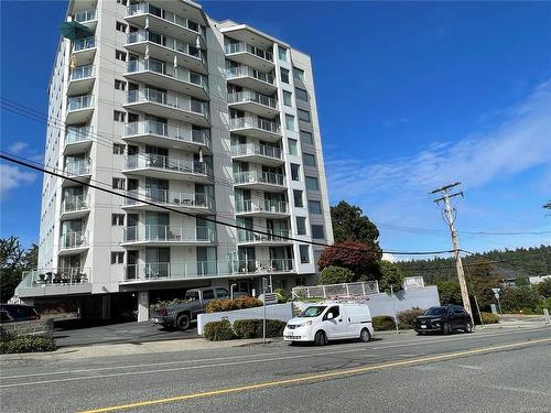 505-220 Townsite Rd, Nanaimo, BC - Outdoor With Balcony With Facade