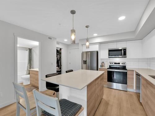 103-4810 Cedar Ridge Pl, Nanaimo, BC - Indoor Photo Showing Kitchen With Double Sink With Upgraded Kitchen