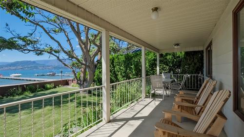 4080 Lakeshore Road, Kelowna, BC - Outdoor With Deck Patio Veranda With Exterior