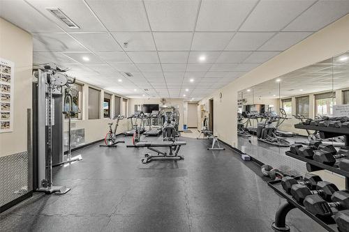 138-654 Cook Road, Kelowna, BC - Indoor Photo Showing Gym Room