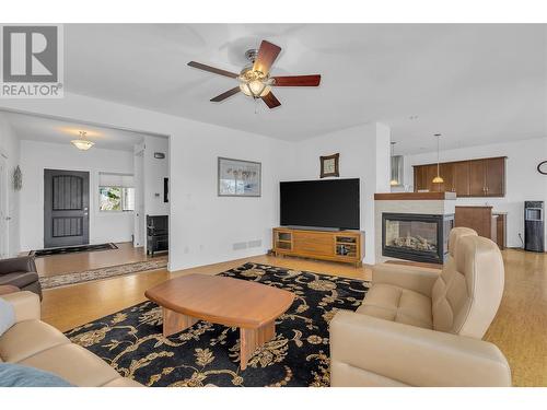 157 Terrace Hill Place, Kelowna, BC - Indoor Photo Showing Living Room With Fireplace