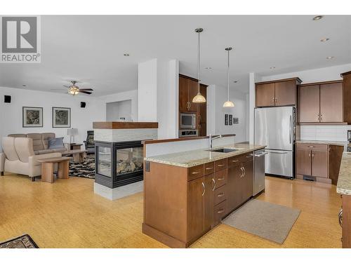 157 Terrace Hill Place, Kelowna, BC - Indoor Photo Showing Other Room With Fireplace