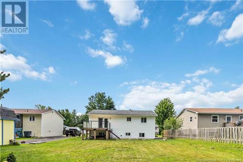 43 Finnamore Street, Oromocto, NB - Outdoor With Deck Patio Veranda With Backyard With Exterior