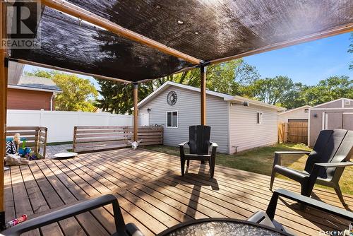 410 Palliser Street, Regina, SK - Outdoor With Deck Patio Veranda With Exterior