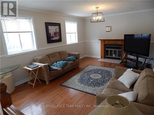 1701 Blakely Drive, Cornwall (717 - Cornwall), ON - Indoor Photo Showing Living Room With Fireplace