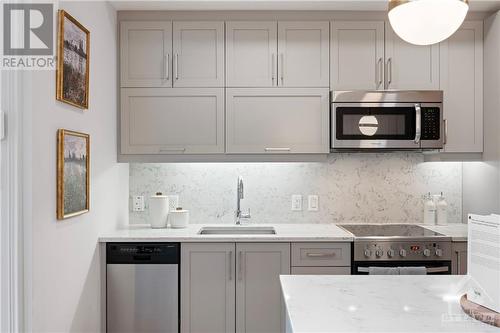 197 Lisgar Street Unit#209, Ottawa, ON - Indoor Photo Showing Kitchen With Upgraded Kitchen