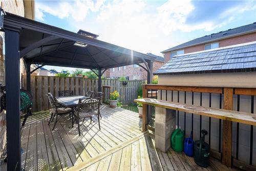 4083 Gunby Crescent, Burlington, ON - Outdoor With Deck Patio Veranda With Exterior