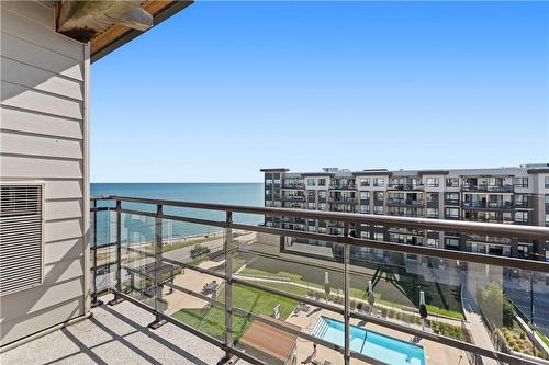 40 Esplanade Lane|Unit #601, Grimsby, ON - Outdoor With Body Of Water With Balcony With View