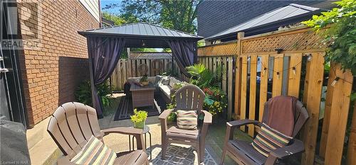 Private gazebo - 4509 Sussex Drive, Niagara Falls, ON - Outdoor With Exterior