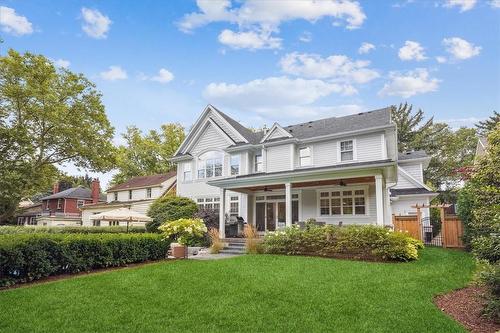 621 Hurd Avenue, Burlington, ON - Outdoor With Deck Patio Veranda With Facade