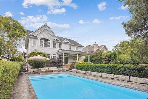 621 Hurd Avenue, Burlington, ON - Outdoor With In Ground Pool