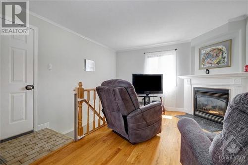 1479 Bradshaw Crescent, Ottawa, ON - Indoor Photo Showing Living Room With Fireplace