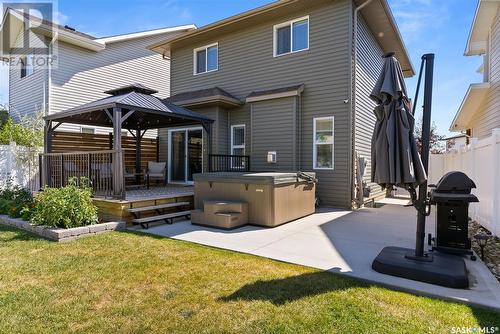 4522 Green Brooks Way E, Regina, SK - Outdoor With Deck Patio Veranda