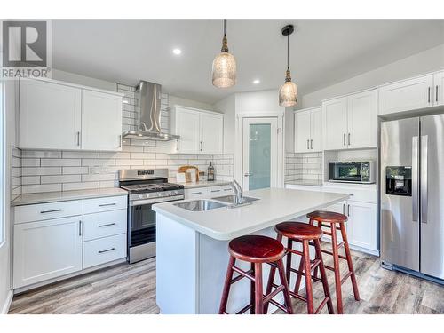 1149 Maple Street, Okanagan Falls, BC - Indoor Photo Showing Kitchen With Stainless Steel Kitchen With Double Sink With Upgraded Kitchen