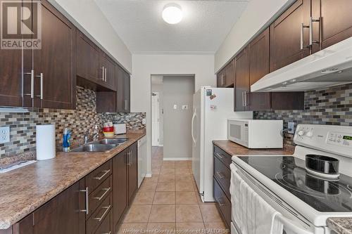 100 Pickering Unit# 403, Amherstburg, ON - Indoor Photo Showing Kitchen With Double Sink