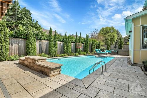 36 Cimarron Crescent, Ottawa, ON - Outdoor With In Ground Pool With Backyard