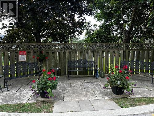 Outdoor seating area - 850 6Th Street E Unit# 303, Owen Sound, ON - Outdoor