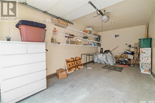 104E 1300 Stockton Street N, Regina, SK - Indoor Photo Showing Garage