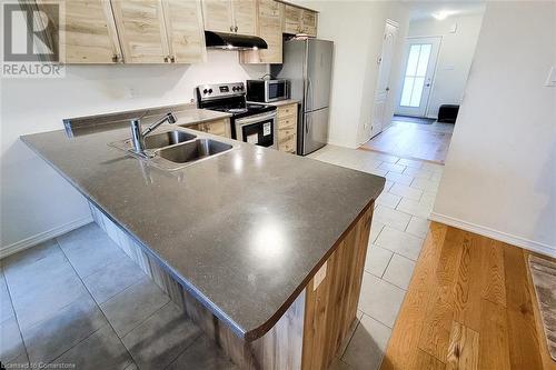 41 Cooke Avenue, Brantford, ON - Indoor Photo Showing Kitchen With Double Sink