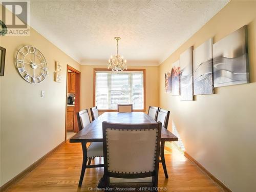 58 Coatsworth Avenue, Chatham, ON - Indoor Photo Showing Dining Room