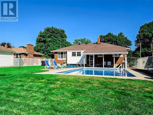 58 Coatsworth Avenue, Chatham, ON - Outdoor With In Ground Pool With Deck Patio Veranda