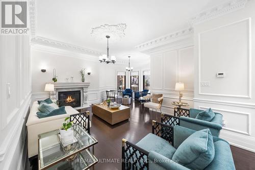 96 Northdale Road, Toronto (St. Andrew-Windfields), ON - Indoor Photo Showing Living Room With Fireplace