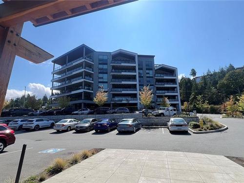 203-3529 Dolphin Dr, Nanoose Bay, BC - Outdoor With Balcony With Facade