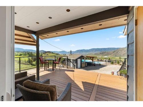 5657 Beaton Road, Kamloops, BC - Outdoor With Deck Patio Veranda With View With Exterior