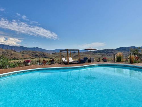 5657 Beaton Road, Kamloops, BC - Outdoor With In Ground Pool With View