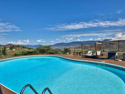 5657 Beaton Road, Kamloops, BC - Outdoor With In Ground Pool With View