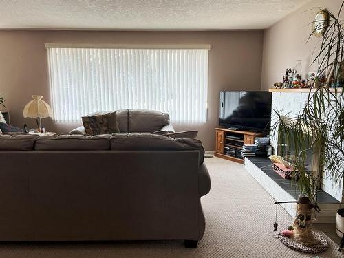 2199 Castillou Cres, Merritt, BC - Indoor Photo Showing Living Room With Fireplace